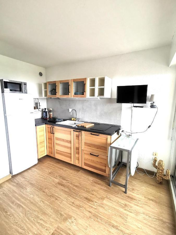 Appartement Climatise Vue Mer 208 카네트 외부 사진